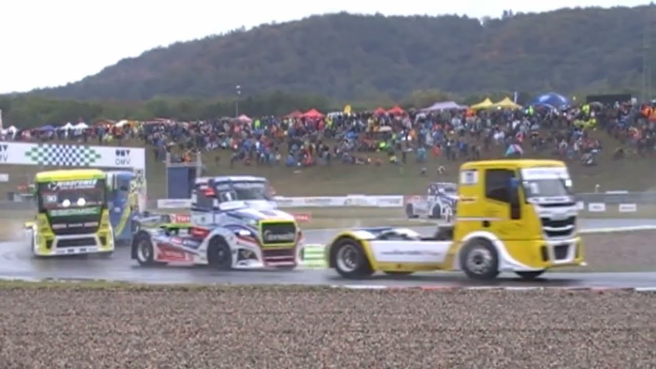 A ještě  zmoklý truckerský Most 2018.