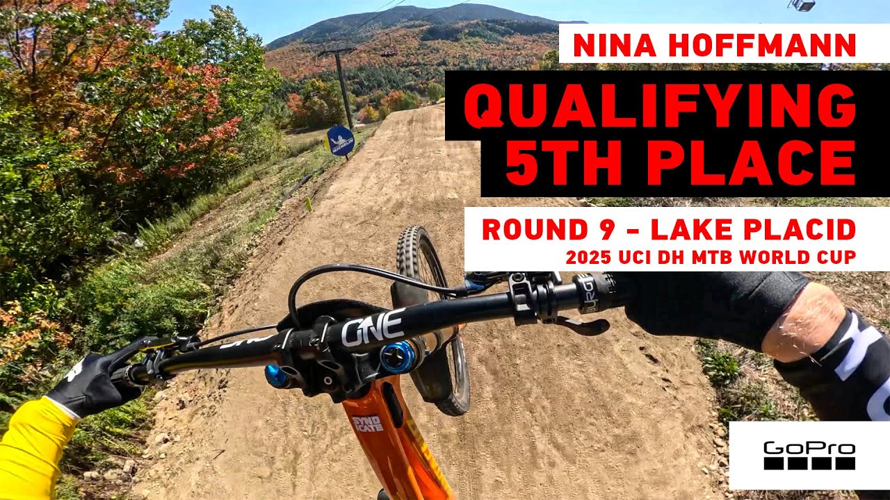 GoPro: Nina Hoffmann through to Finals - '25 UCI DH MTB World Cup