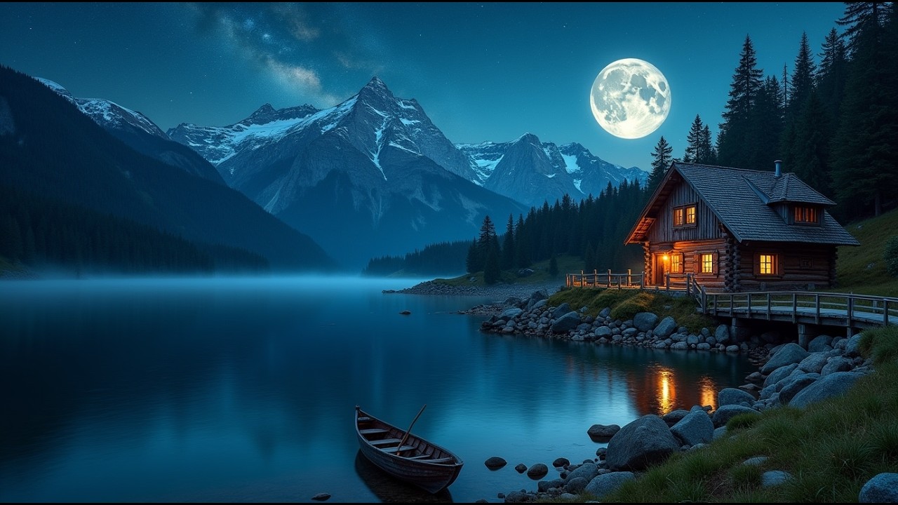 Breathe Again 🌳🌙 Soft Piano for Heavy Thoughts and Restful Sleep at Night
