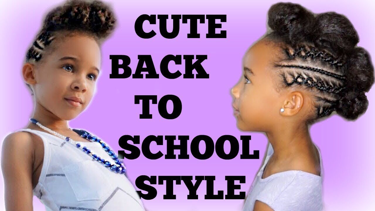 BRAIDED CHILDREN'S HAIRSTYLE | BACK TO SCHOOL HAIRSTYLES