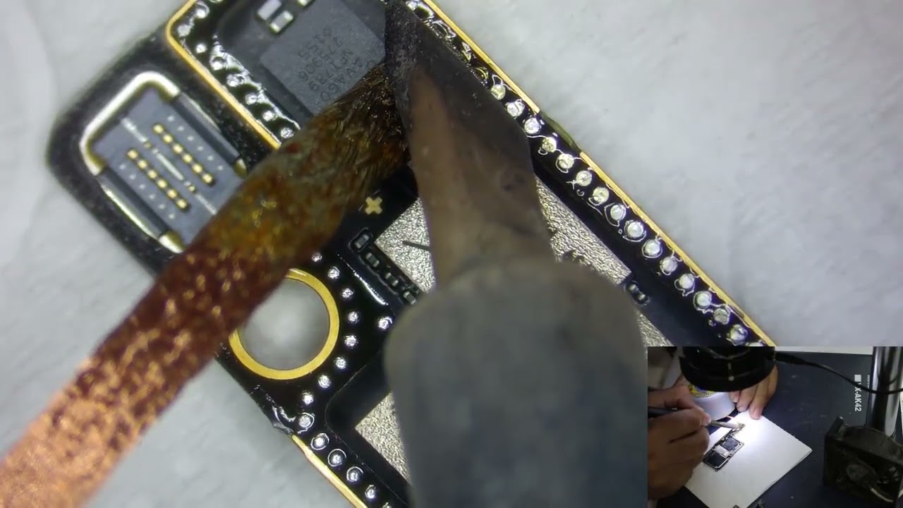 برد های دو طبقه رو چطوری تعمیر کنیم . جداسازی طبقات ایفون ایکس iphone x
