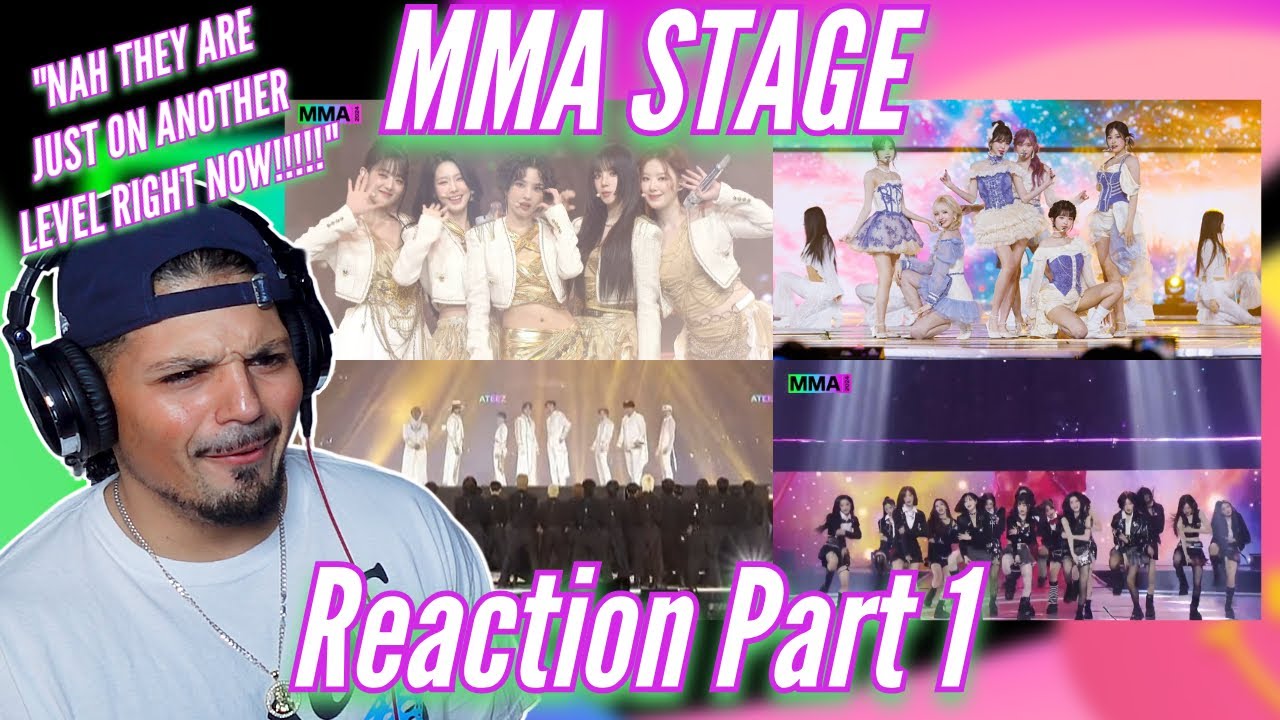 MMA 2024 Stage Reactions Part. 1!!! | (G)I-DLE, IVE, ATEEZ, & tripleS Stages!!!!!!