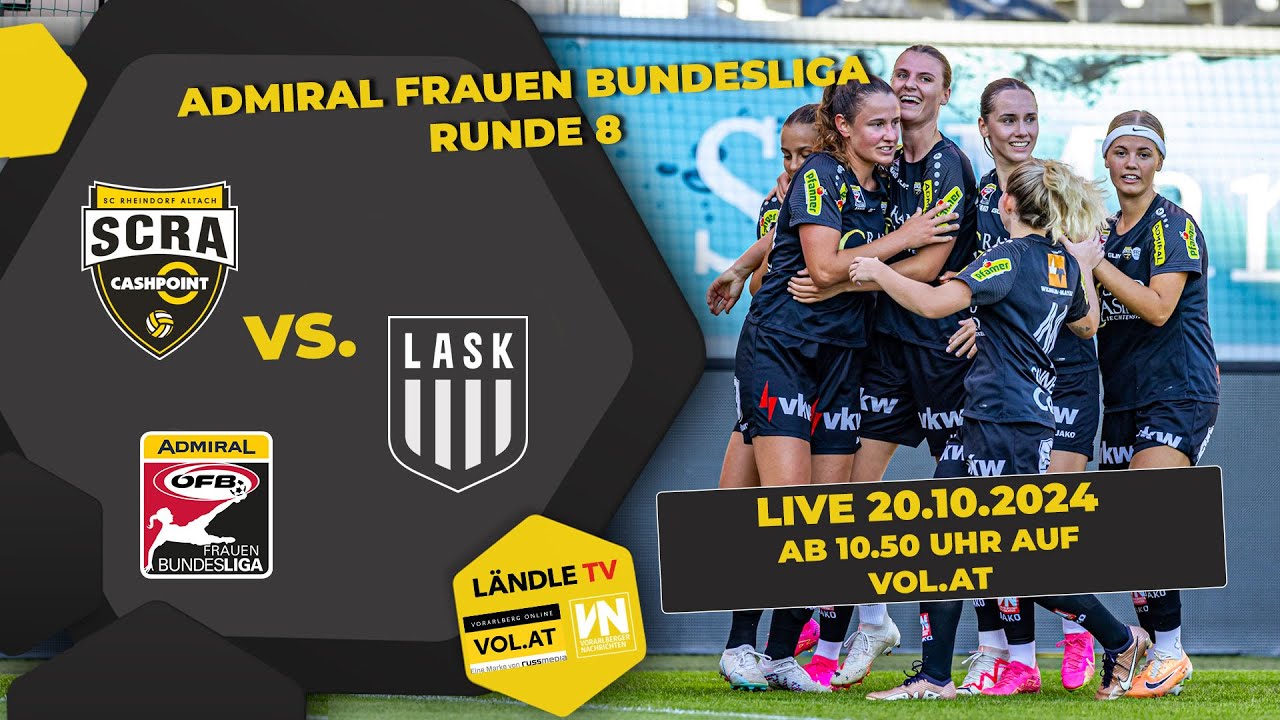 ADMIRAL FRAUEN BUNDESLIGA: SCR ALTACH vs. LASK