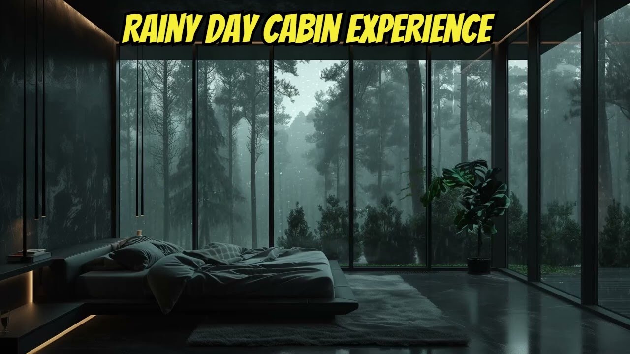 The Ultimate Rainy Day Cabin Experience