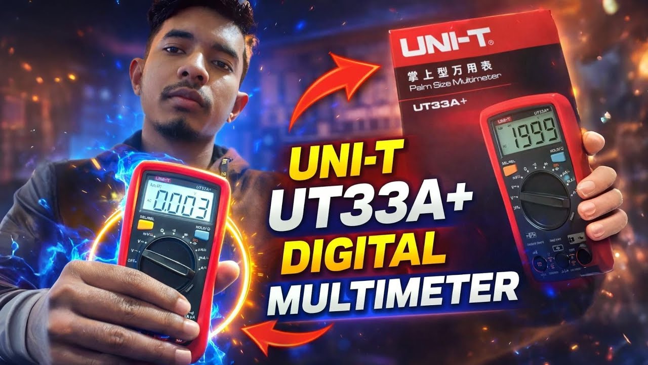 Uni-T UT33A+ Digital Multimeter Bangla Review ইউনি-টি ডিজিটাল মাল্টিমিটার রিভিও টেস্ট বাংলাদেশ 2026