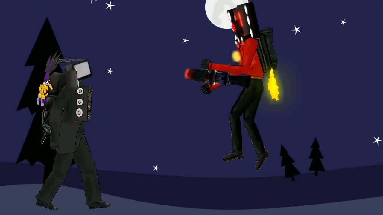 titan spakerman vs titan tv man