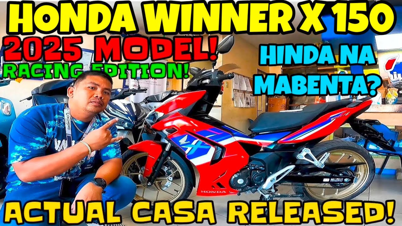 2025 HONDA WINNER X 150 | HINDI NA MABENTA? | ACTUAL CASA RELEASE | CASH & INSTALLMENT PRICE UPDATE