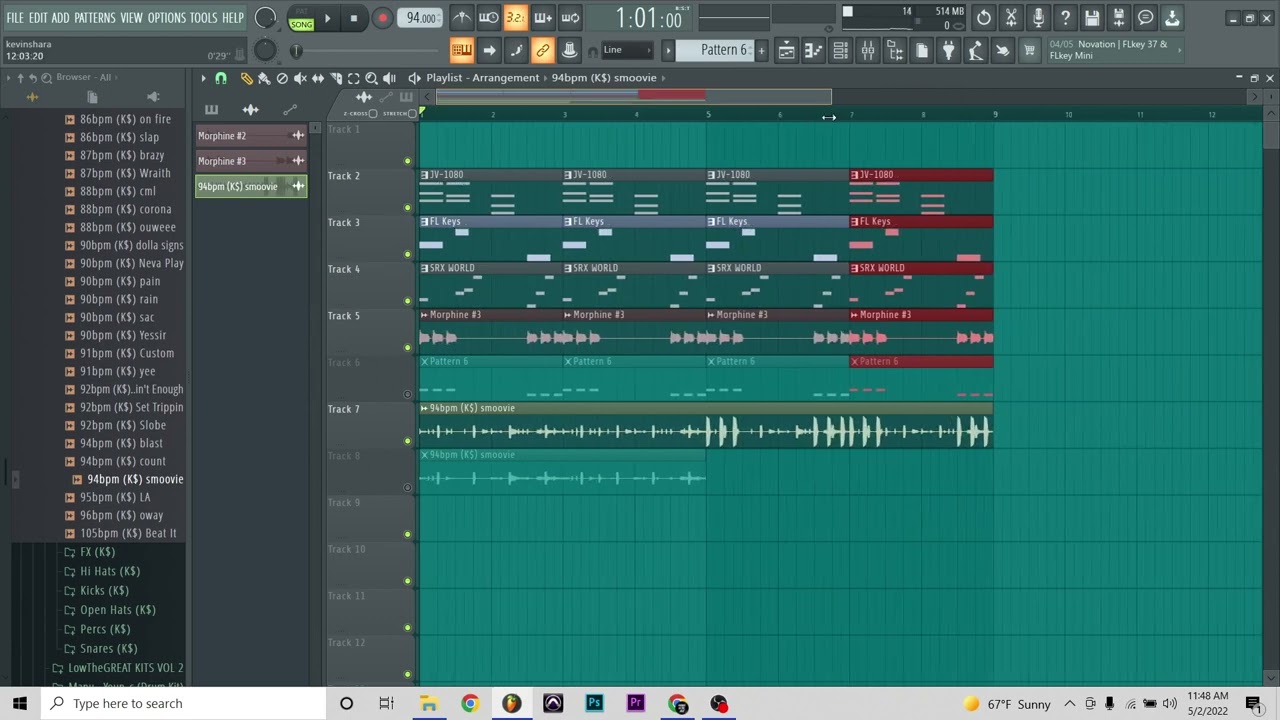 How to make a Young Slobe Type Beat in FL Studio (Prod. K$hare)