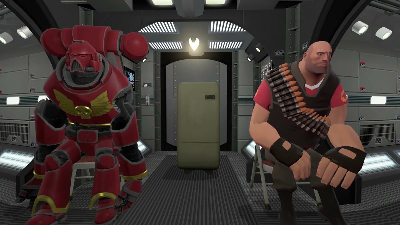 [TF2 // GMOD] SPACE FORTRESS 2 ACT 2 (Nicer look)