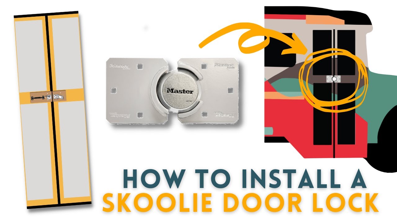 Как установить дверной замок Skoolie | Руководство по переоборудованию автобуса