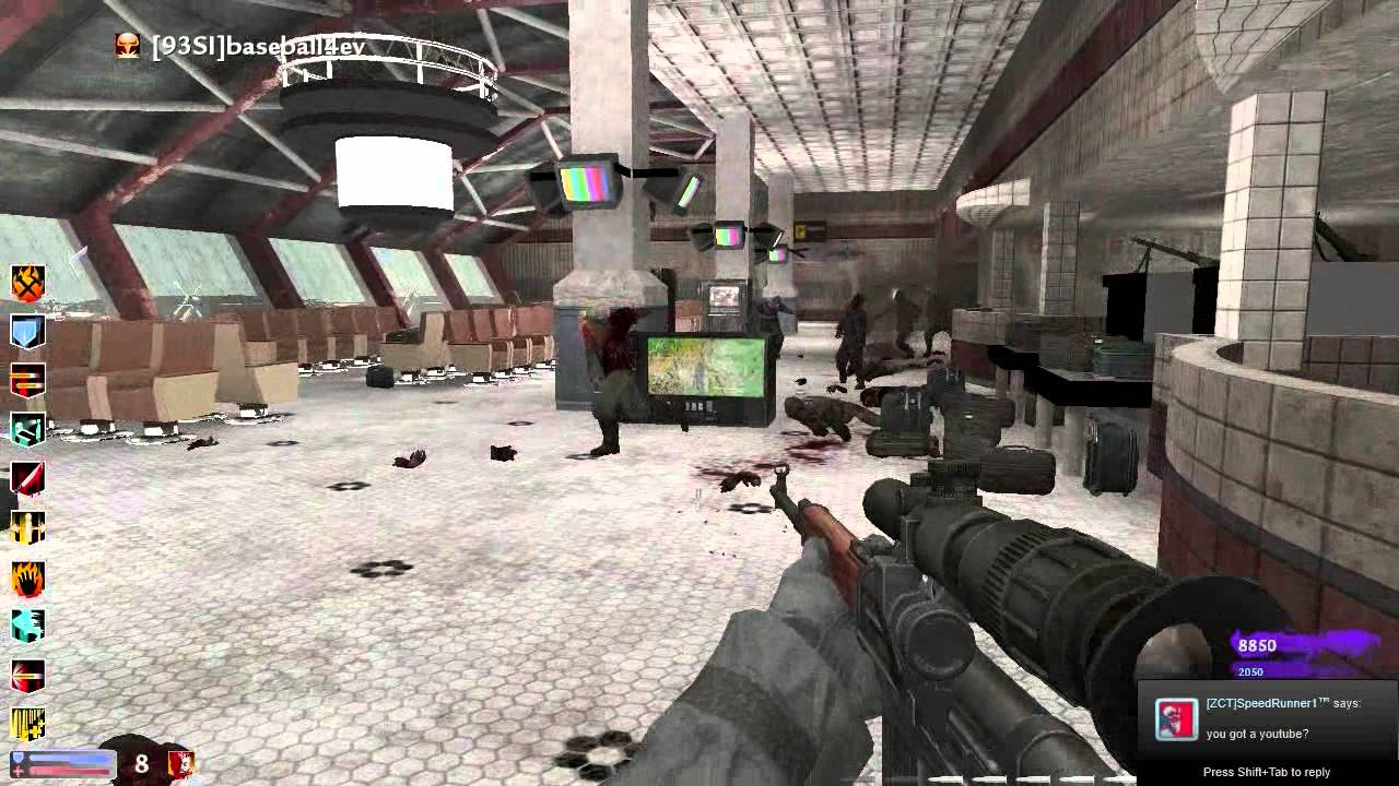 World at War | Custom Nazi Zombie Map #20 | nazi zombie airport | Part 1/2