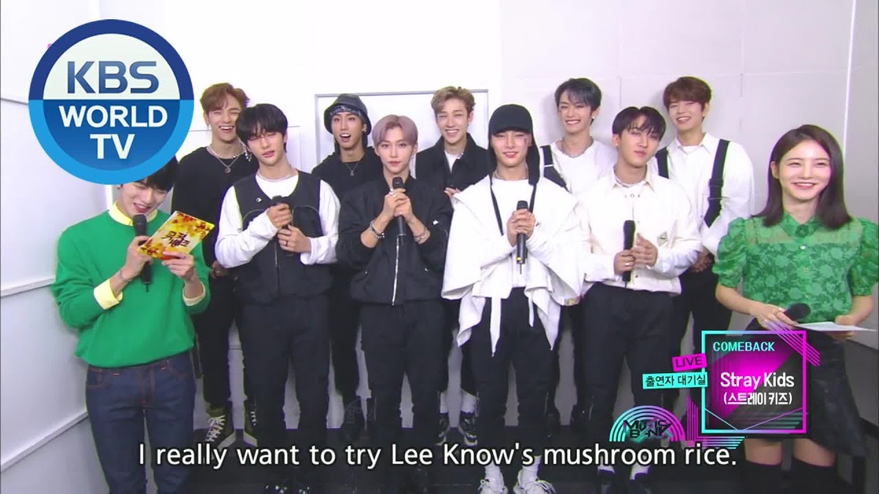 Interview with Stray Kids(스트레이키즈) [Music Bank / ENG / 2019.10.11]
