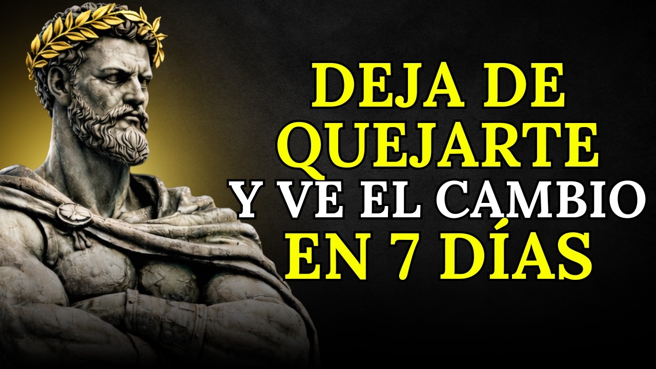 La Regla Estoica Que Corta la Queja y Recupera Tu Dignidad