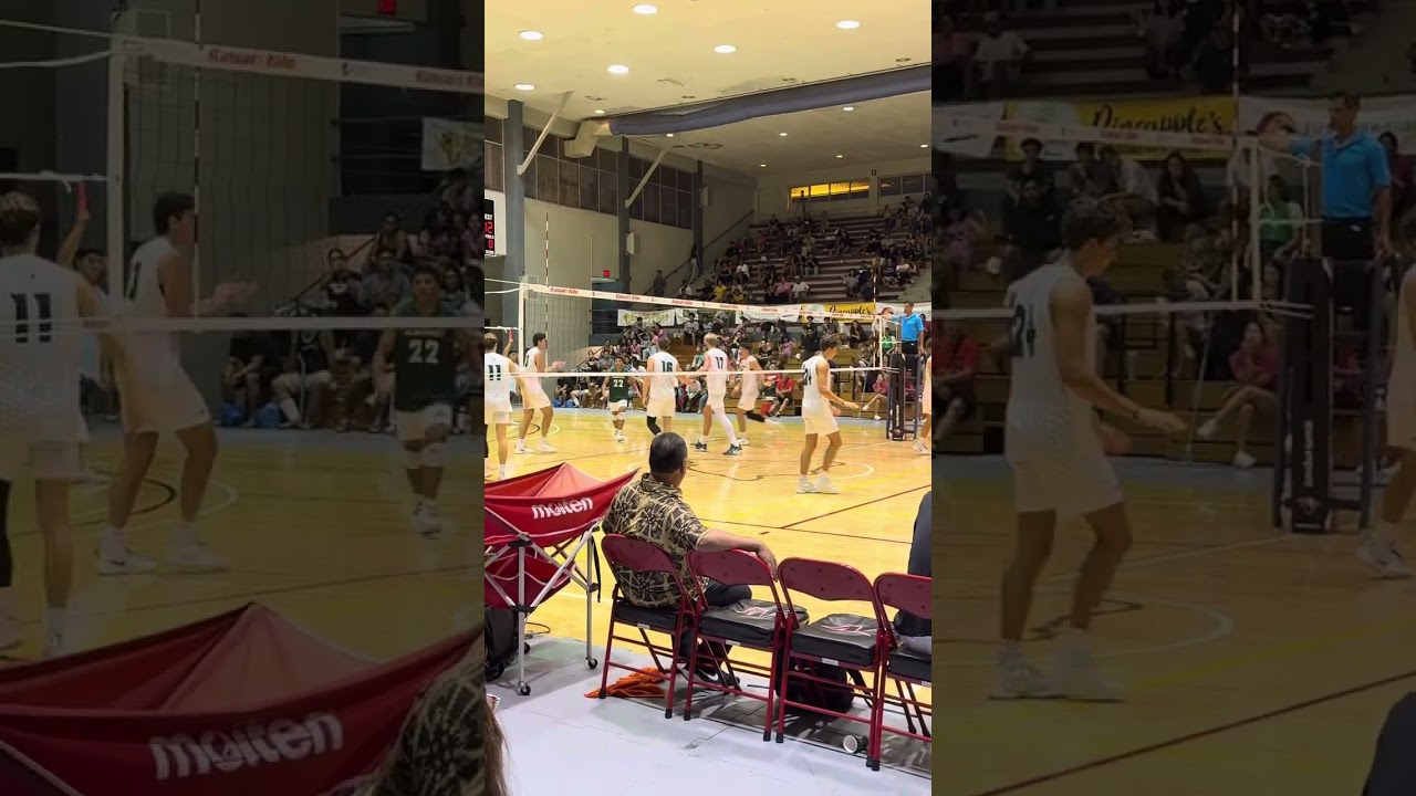 University of Hawaii Men’s volleyball intrasquad scrimmage in Hilo Hawaii #warriorball26 #hawaiimvb