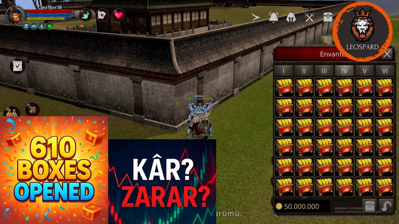 Royale Online - 610 ADET ALTIN BALIK SANDIĞI AÇTIK!!!