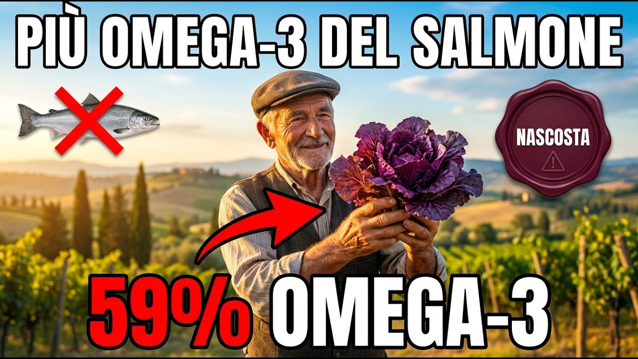 59% di Omega-3. Piantala una volta e raccoglila per sempre. Perché l’Asia nasconde questa erba?