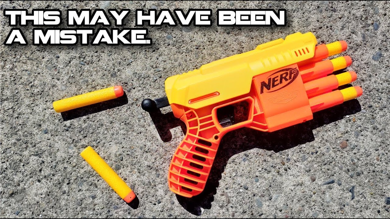 The NERF Alpha Strike Line... isn't very good. (Fang QS-4 Review) | Walcom S7