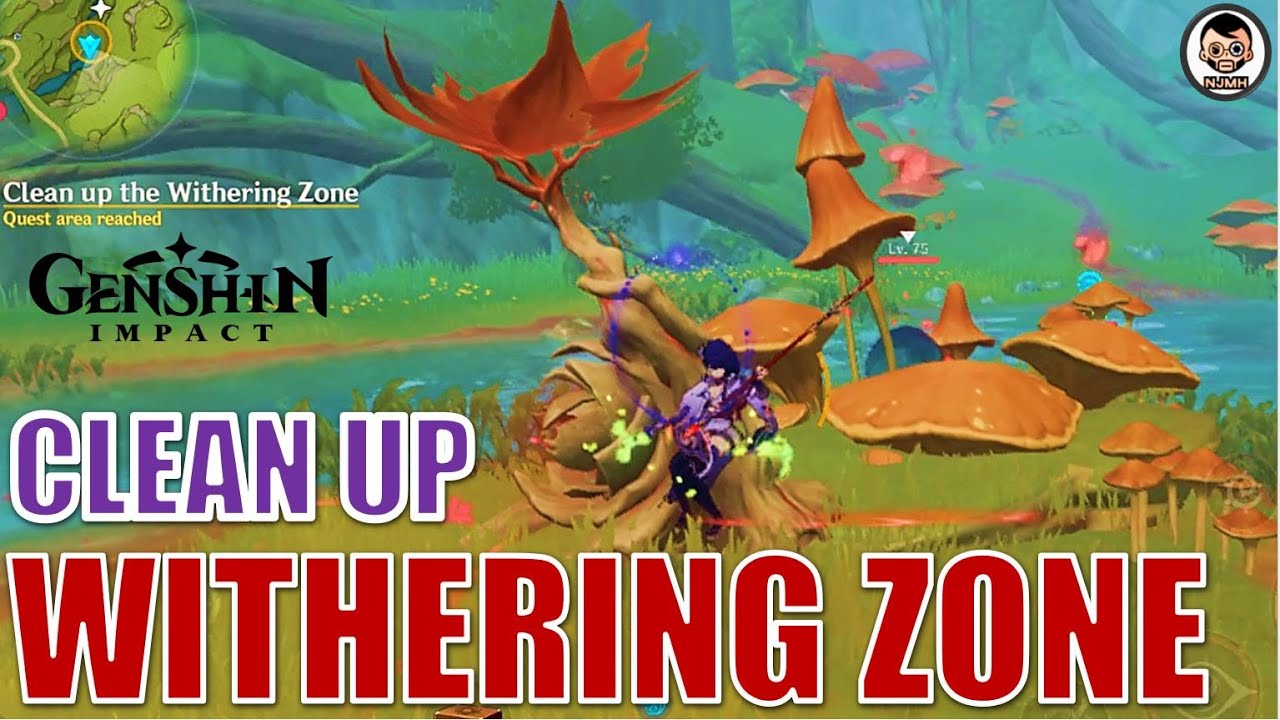 Clean up the Withering Zone | Into the Woods | Genshin Impact