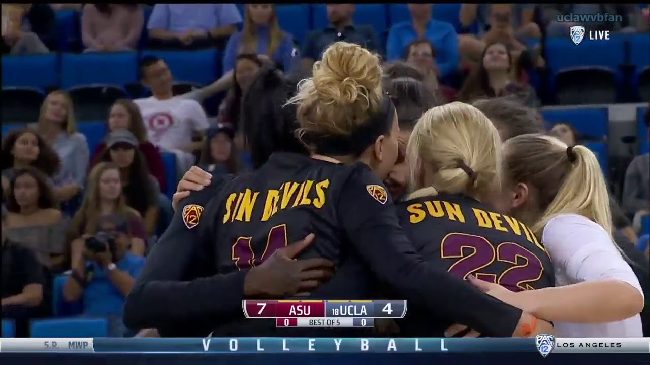 Arizona State at UCLA - NCAA Women's Volleyball (Oct 7th 2016)
