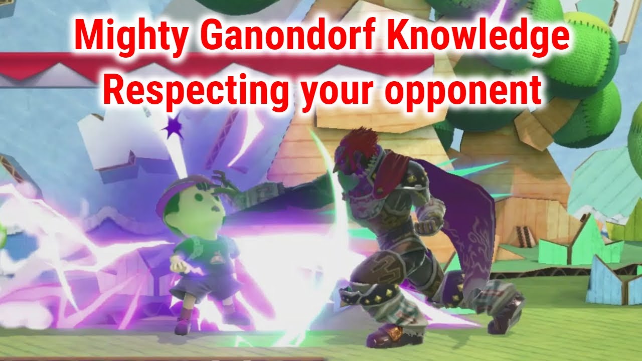 Mighty Ganondorf Knowledge - Respecting your opponent