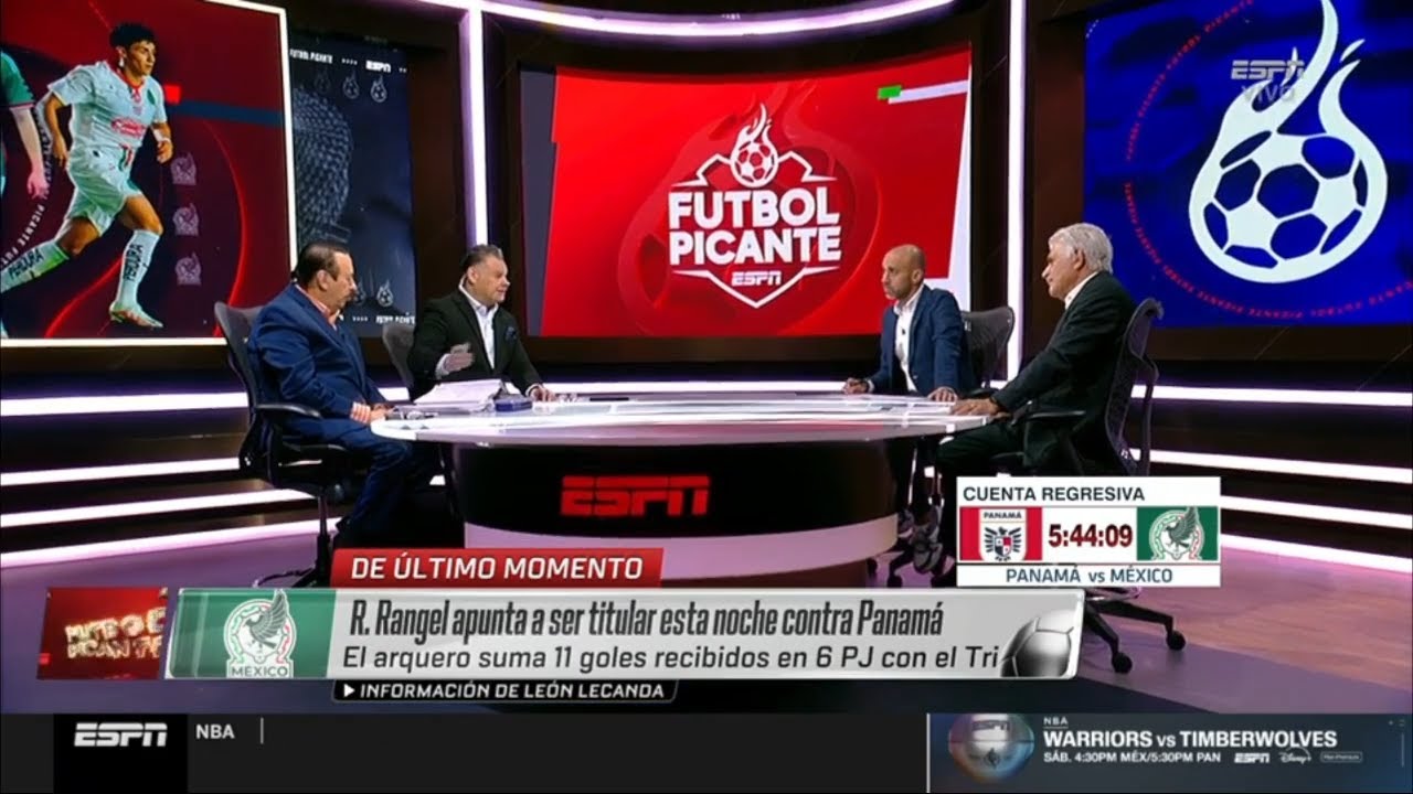 Futbol Picante-Dia🔥22 de Ene🔥R.Rangel apunta a ser titular esta noche contra Panamá