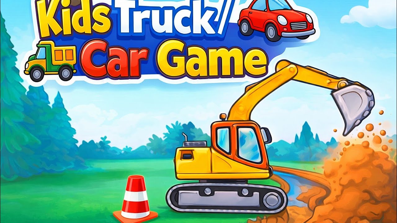 Kids Truck & Car Game Fun Vehicle World for Kids