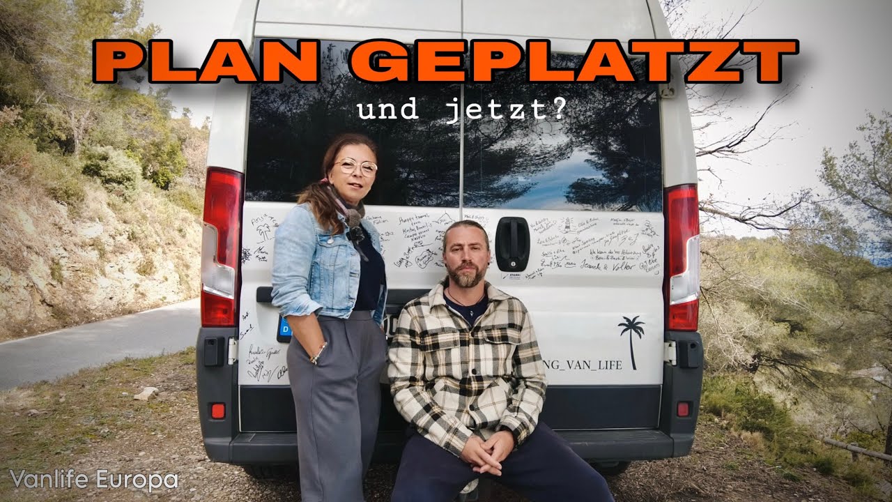 Sturm❗️Absage❗️Planänderung 🚐💨 | Wie es jetzt weitergeht | Camper Roadtrip 🇪🇸🇫🇷🇮🇹