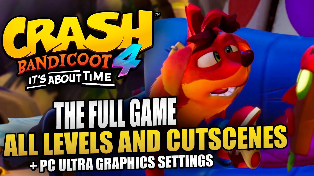Crash Bandicoot 4 PC: FULL GAMEPLAY WALKTHROUGH!