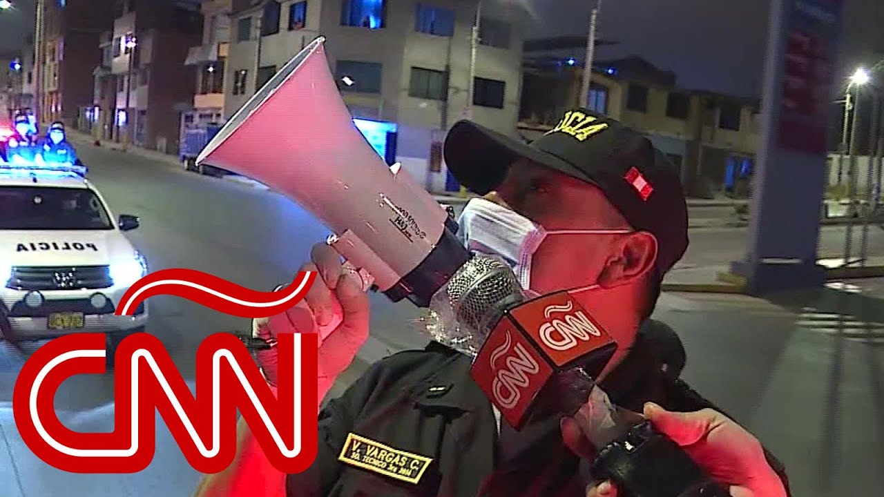 Pandemia en Perú: así vigila la policía que nadie viole el toque de queda por el coronavirus