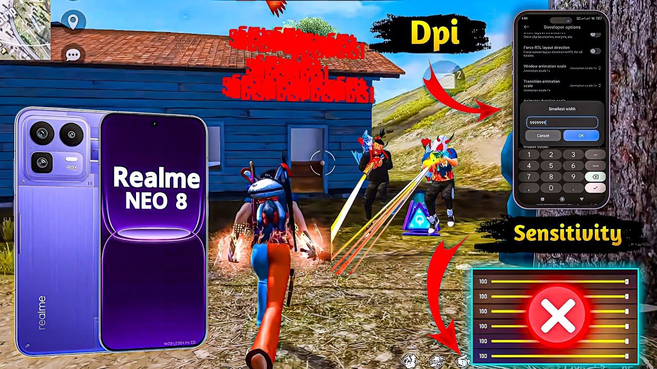 Realme Neo 8 Full Free Fire Gameplay Review Full Test