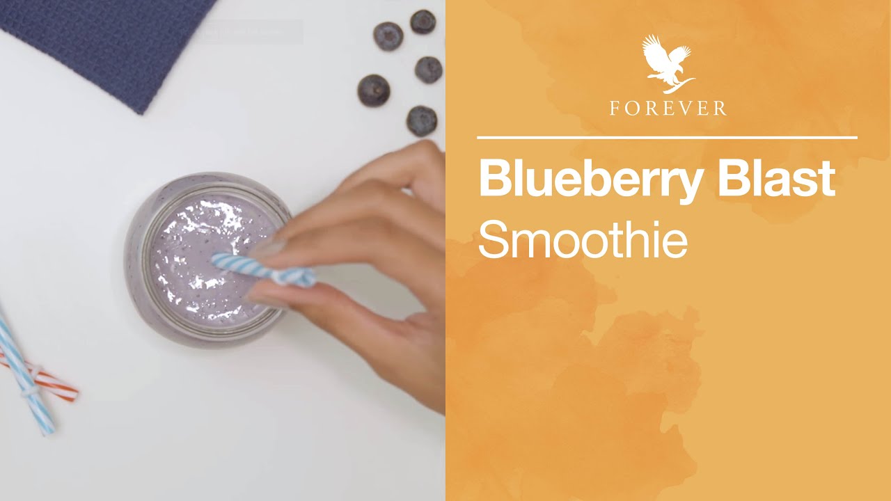 Blueberry Blast Smoothie |  Forever Living UK & Ireland