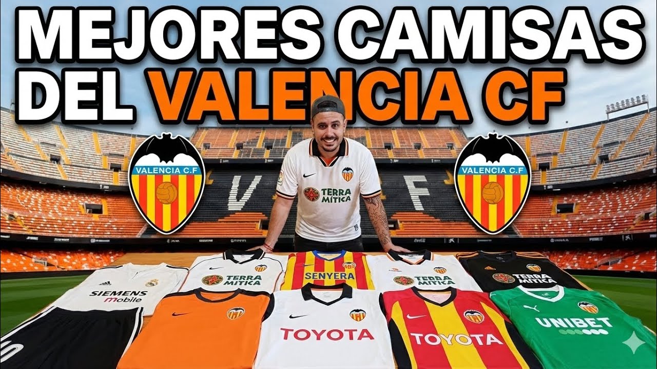 LAS MEJORES CAMISAS DEL VALENCIA (MI COLECCION) #valencia #top #best #foryou #like 