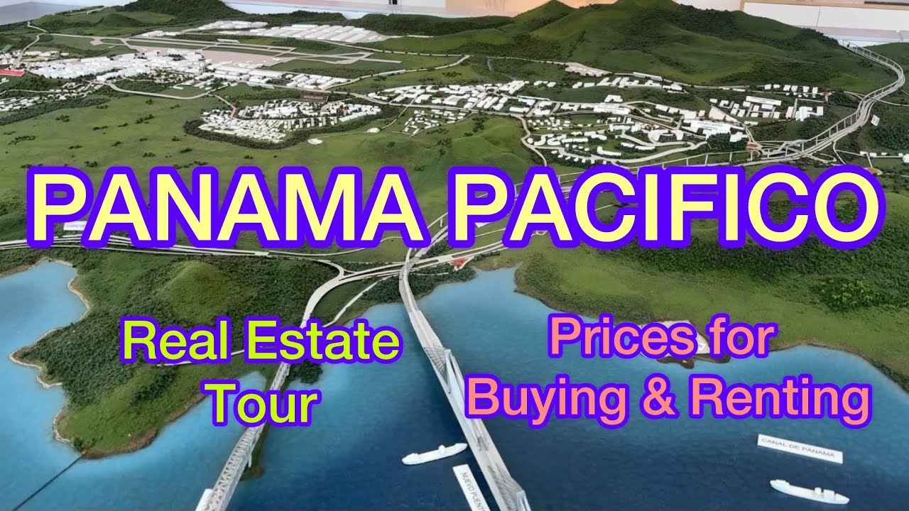 A MASTER-PLANNED COMMUNITY IN PANAMA: PANAMA PACIFICO w/ beaches, condos, houses, restaurants, etc.