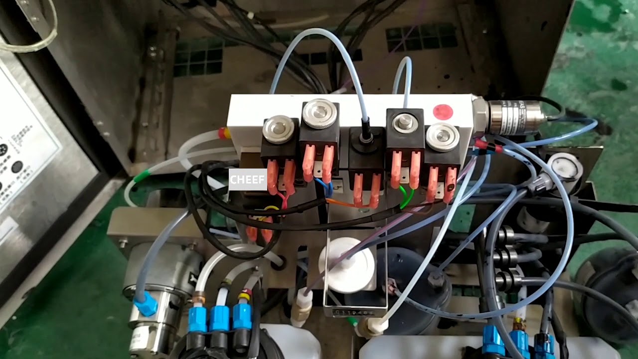 Let's take a look at the ink flow of Domino A120 inkjet printer !