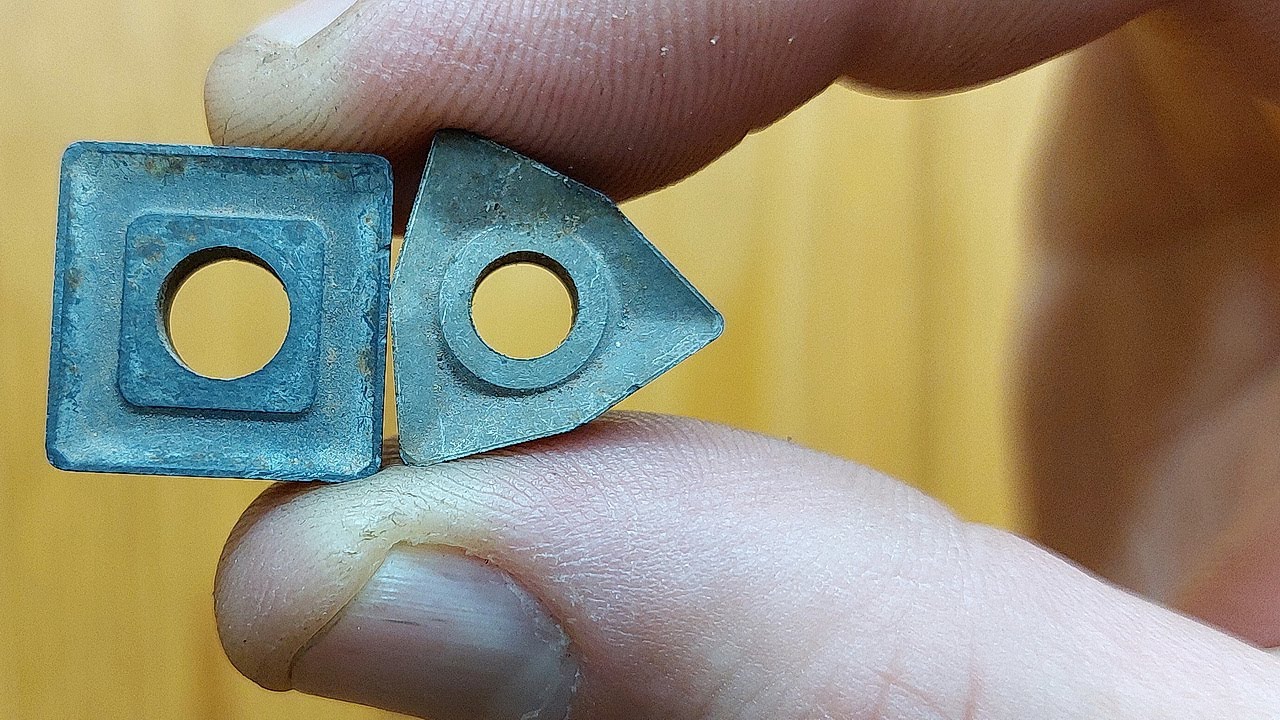 Few people know how these carbide inserts work in turning metal