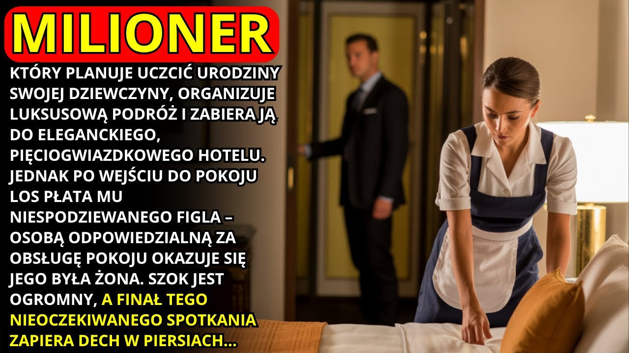 MILIONER ROBI NIESPODZIANKOWĄ PODRÓŻ Z DZIEWCZYNĄ I SPOTYKA BYŁĄ ŻONĘ JAKO POKOJÓWKĘ W HOTELU.