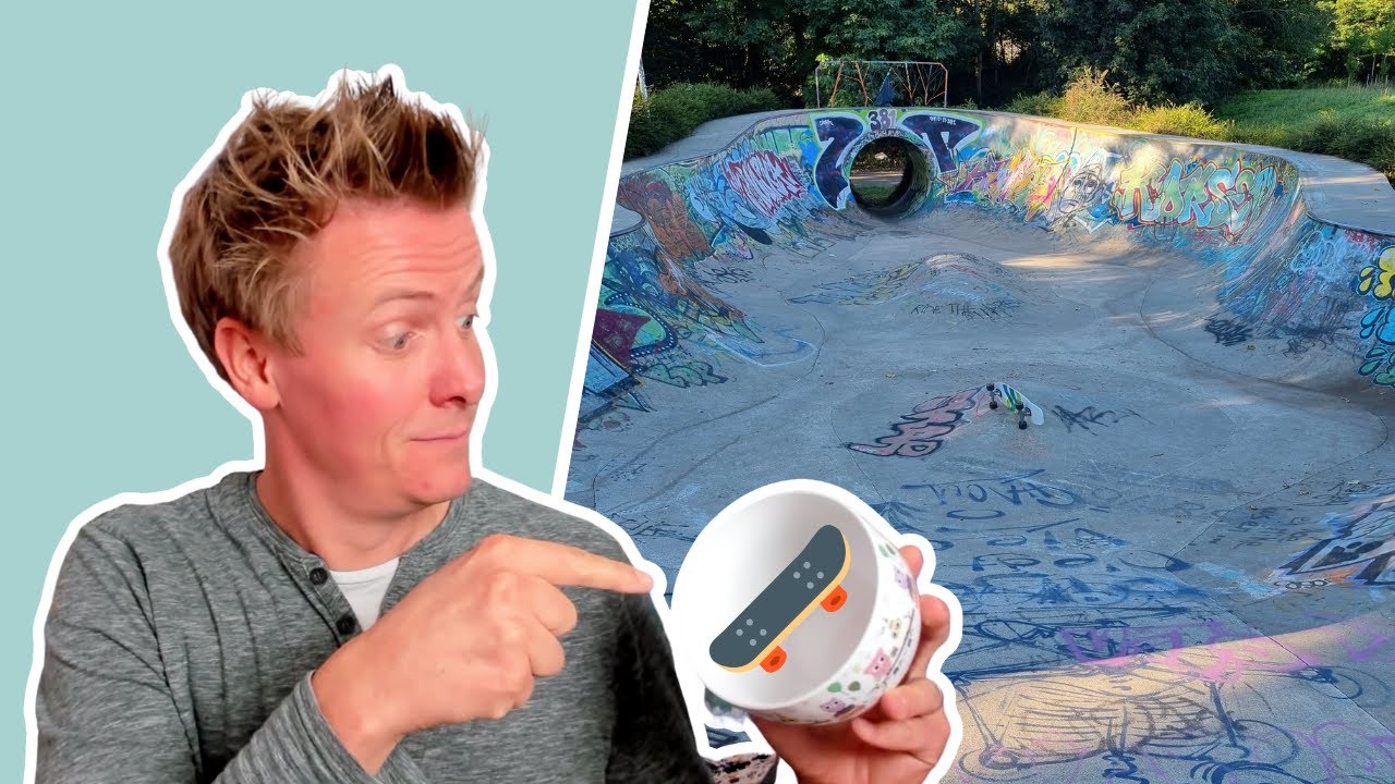 J'ai débuté le bowl en surfskate !