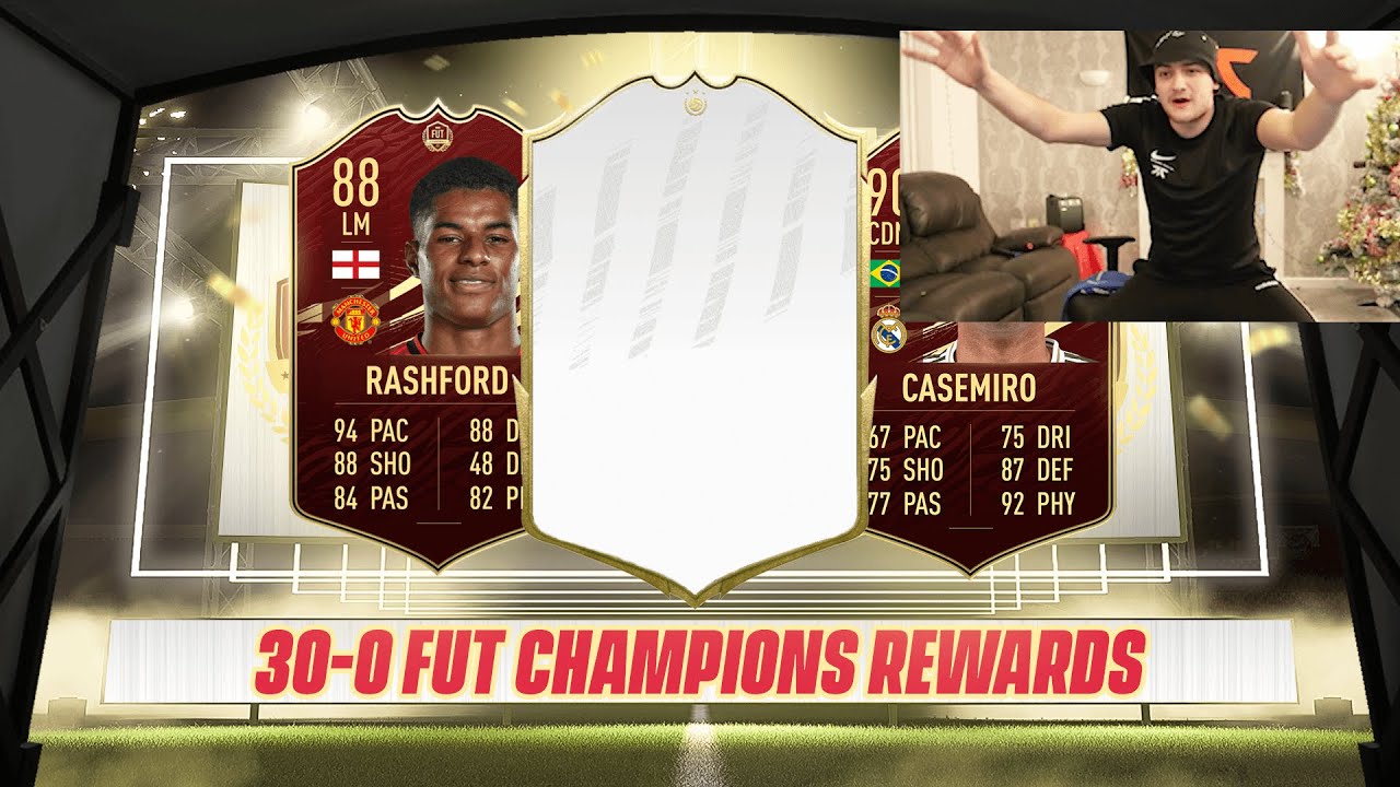 ICON!! MY MENTAL 30-0 FUT CHAMPIONS REWARDS ON FIFA 21