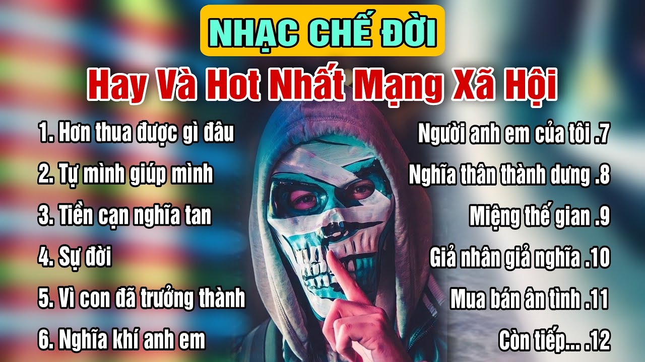 Liên Khúc Tổng Hợp Nhạc Chế Đời Triệu View Tiktok | Chợ Nhạc Chế