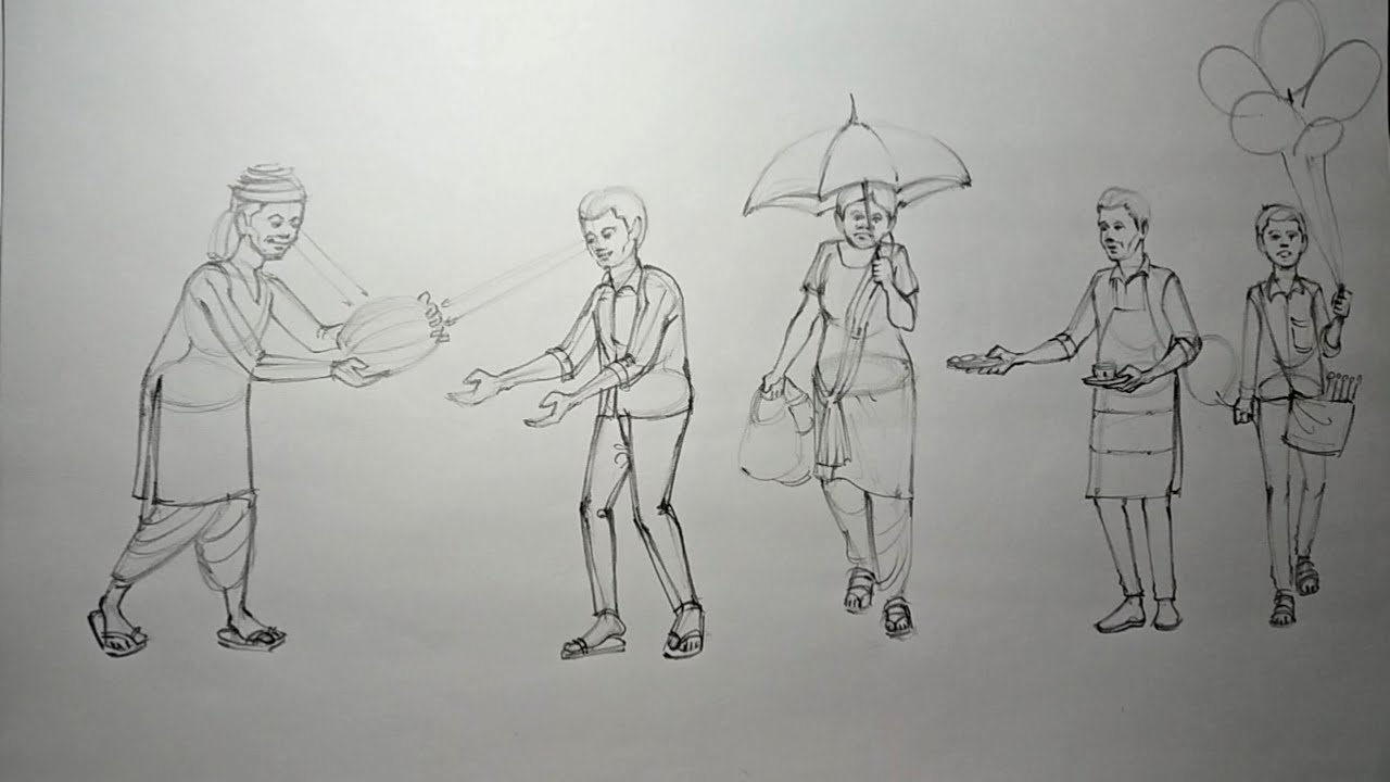 Human Figure Drawing from Memory #2