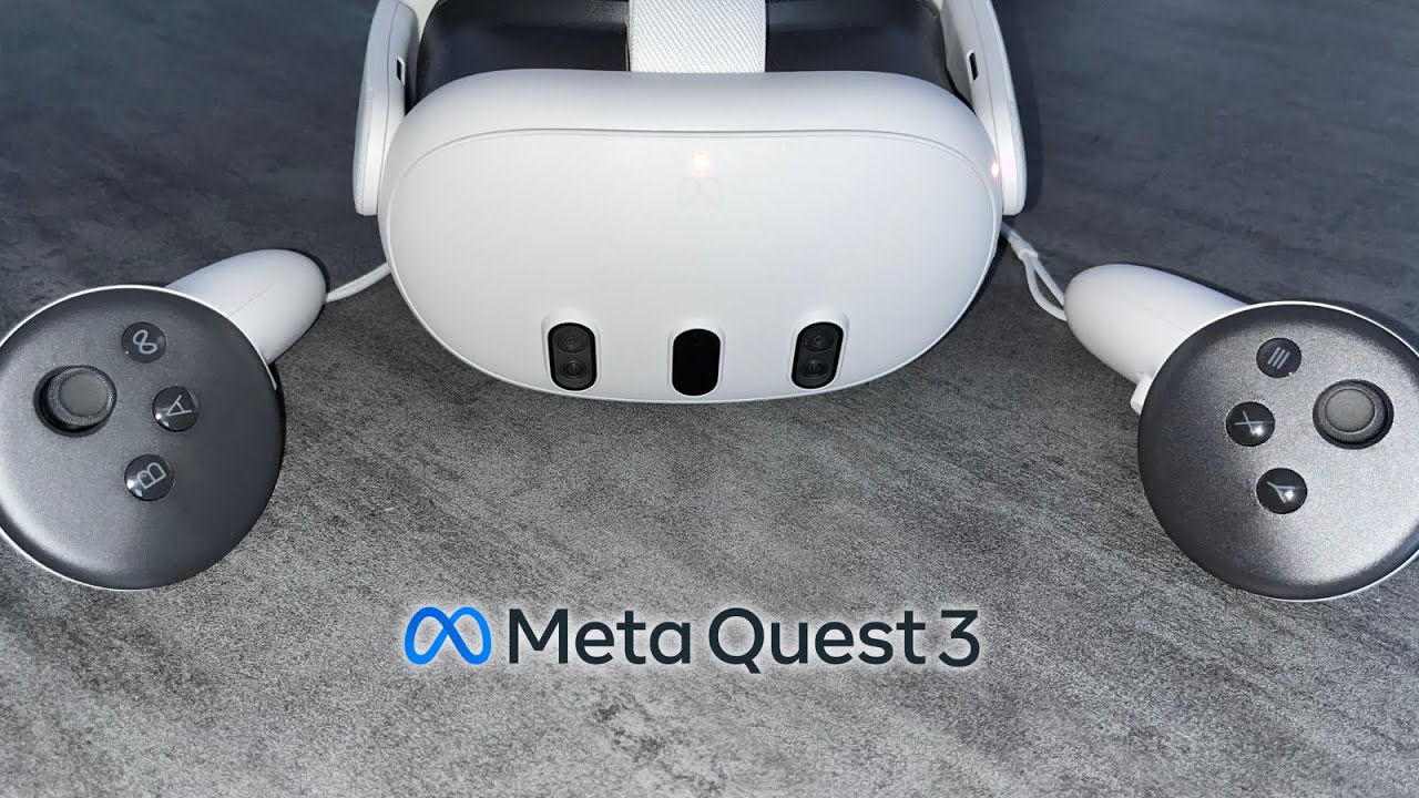 Meta Quest 3 - Unboxing and testing - ASMR