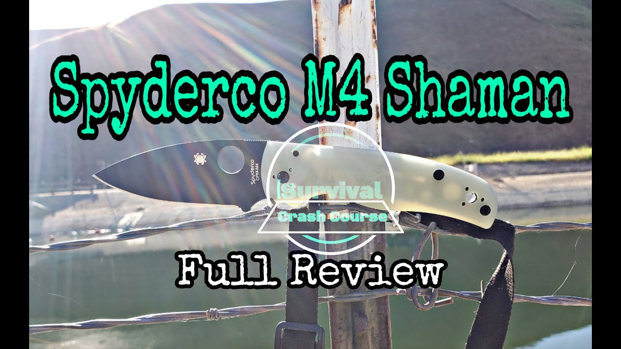 Spyderco M4 Shaman Full Review