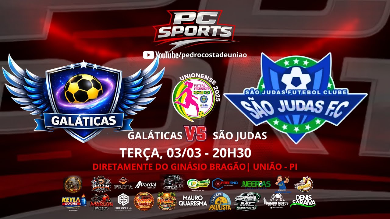 2° TEMPO - GALÁTIVAS VS SÃO JUDAS - 03/03/2026