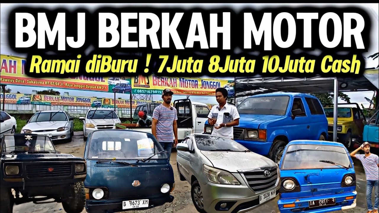 Berkah Motor Jonggol Stok Mobil Bekas Innova Feroza Carry kia bmw Ramai diBorong