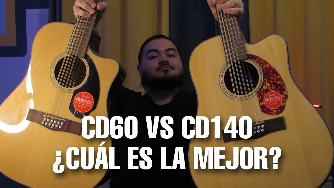 DUELO DE FENDERS | CD60 VS CD140 || ¿CUÁL ES LA MEJOR DOCEROLA FENDER?