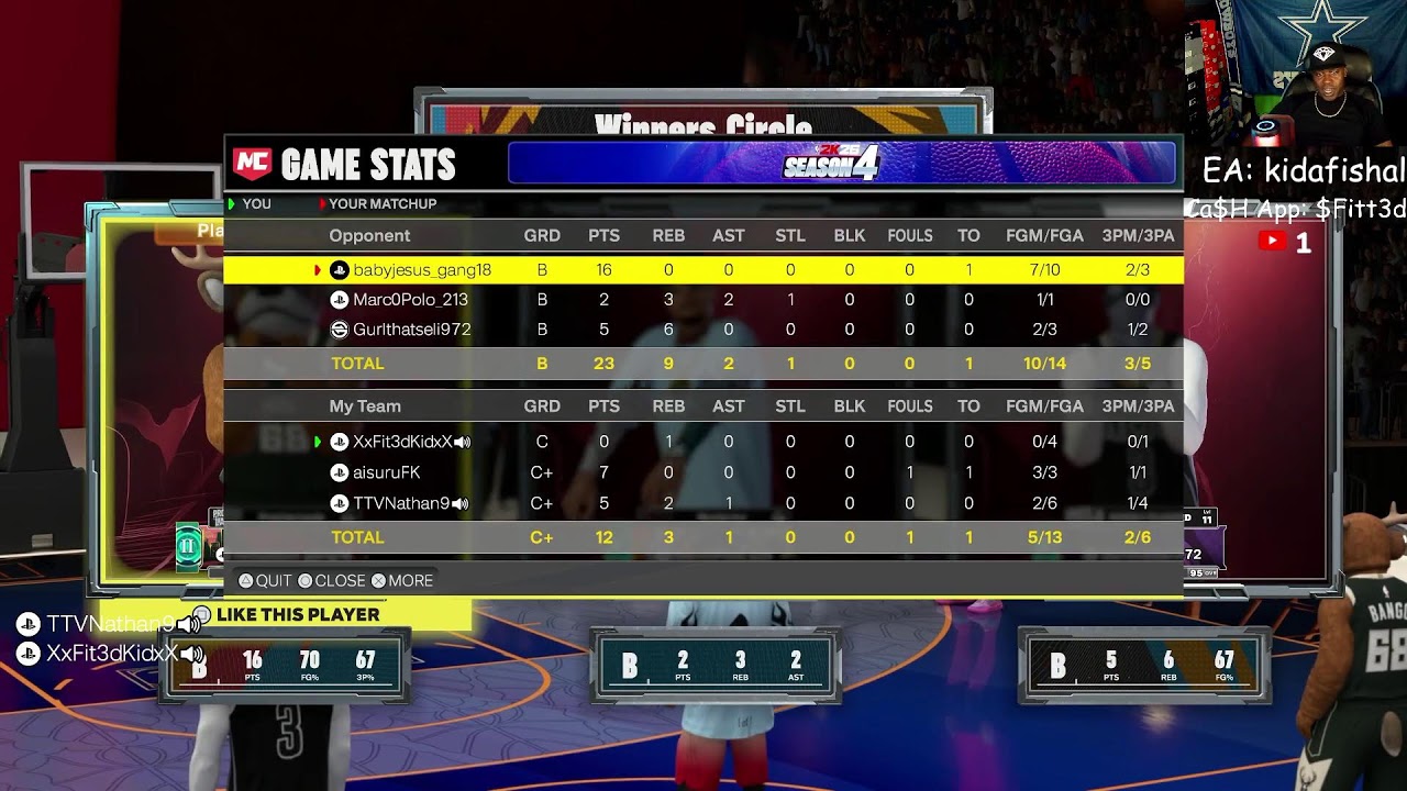 2k26 Rec Live Gameplay  with Subs !!