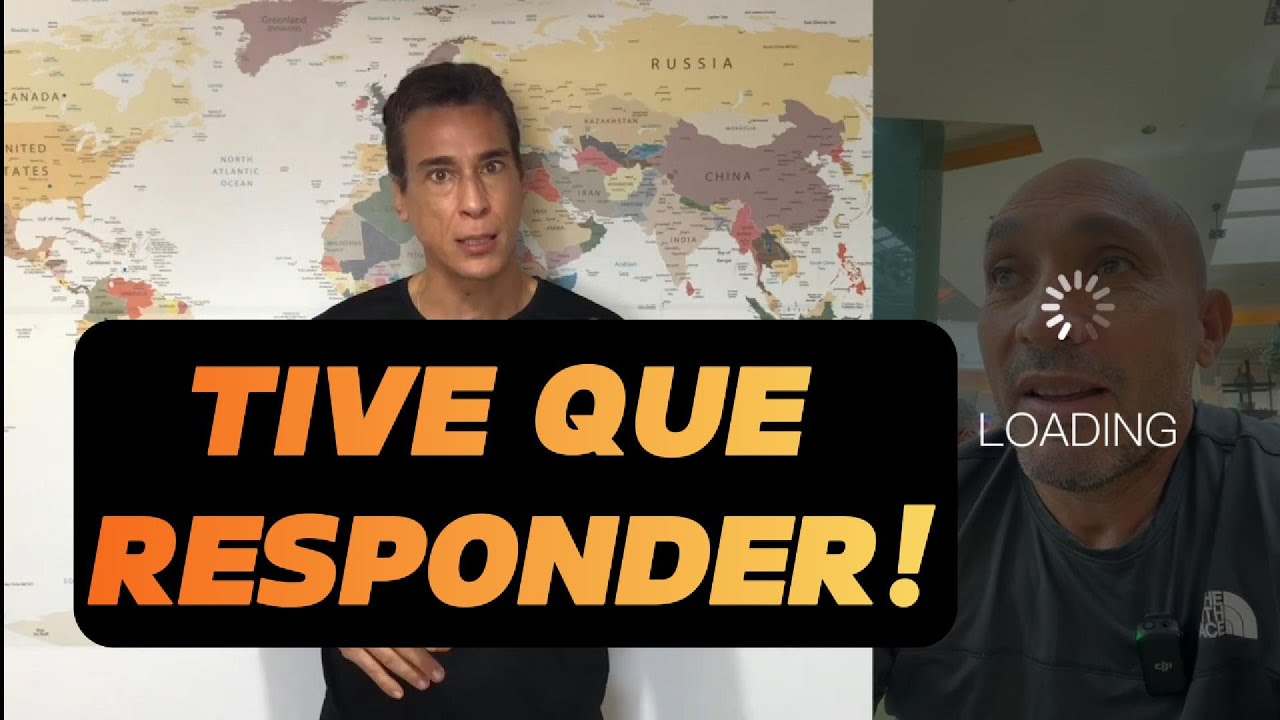 Tive que responder esse vídeo do Jayme Sandall!