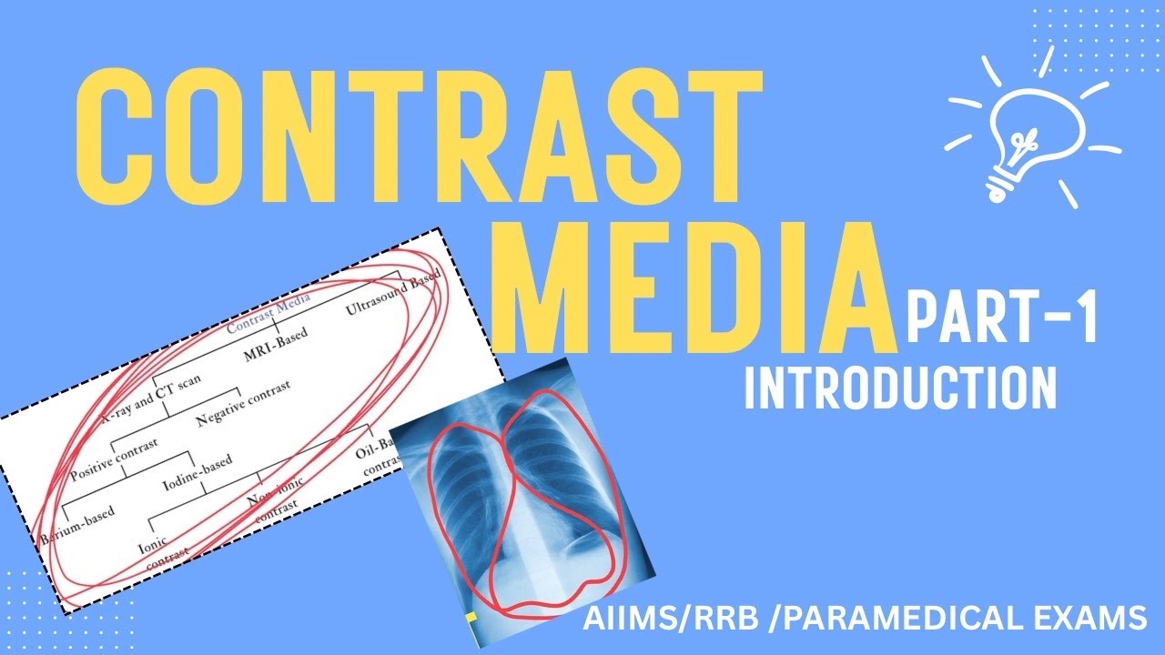 Contrast Media in Radiology Part 1. 