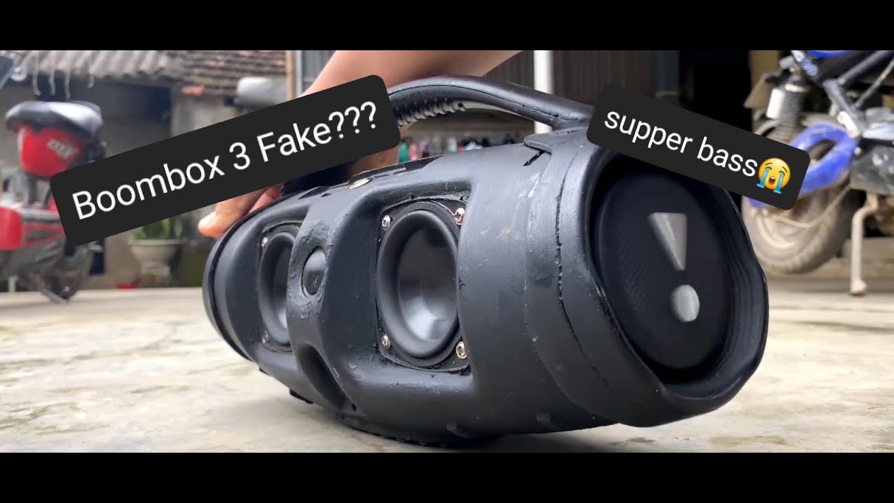 JBL Boombox 3 Fake Bass Test #jblbass #bassboosted #jbl