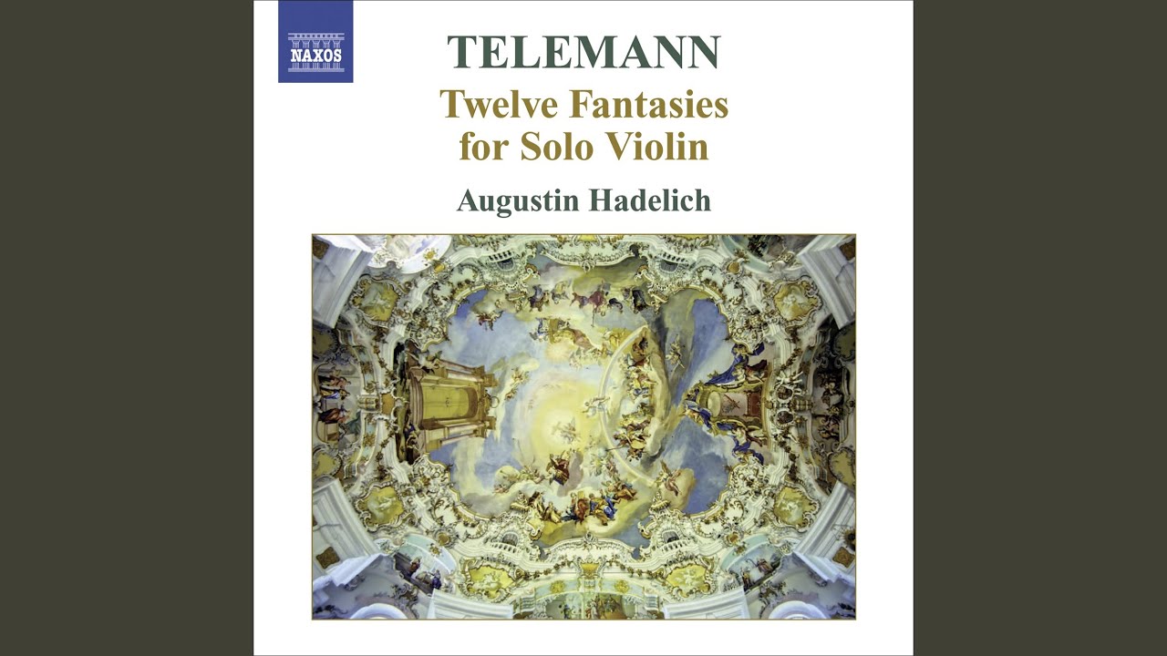 12 Fantaisies: No. 4 in D Major, TWV 40:17: Fantasie No. 4 in D Major, TWV 40:17